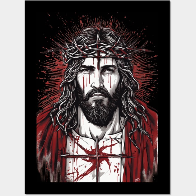 Blood of Christ Wall Art by animegirlnft